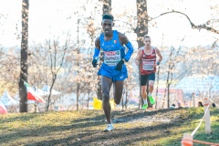 2022 SPAR European Cross Country Championships, Yohanes Chiappinelli (ITA) competing in the Senior race | 2022.12.11 La Mandria Park, Turin, Italy