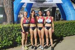 4x100 femminile ai Campionati Italiani assoluti 2022, Rieti